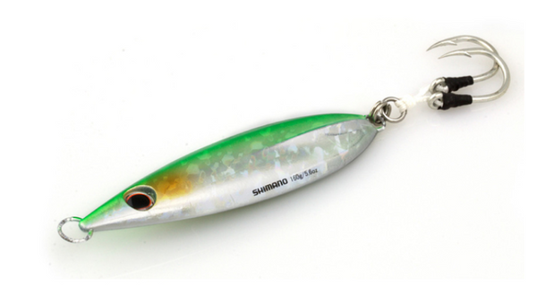 Shimano Butterfly Flat-Fall 100G Green Silver