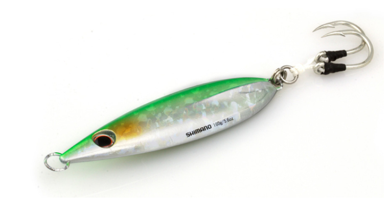 Shimano Butterfly Flat-Fall 80G Green Silver