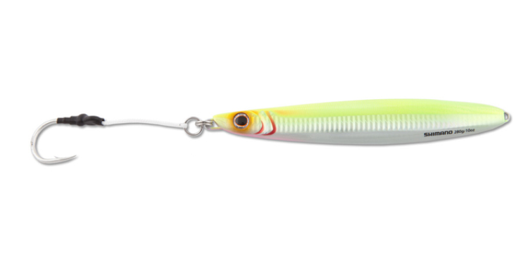 Shimano Butterfly Flat-Side 112G Chart-Silver Hook #5/0