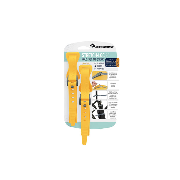 Sea To Summit Stretch-Loc Tpu Straps - Ascent Outdoors LLC