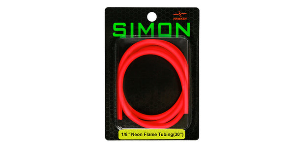 SIMON SPINNER TUBING 1/8 FLAME 30``