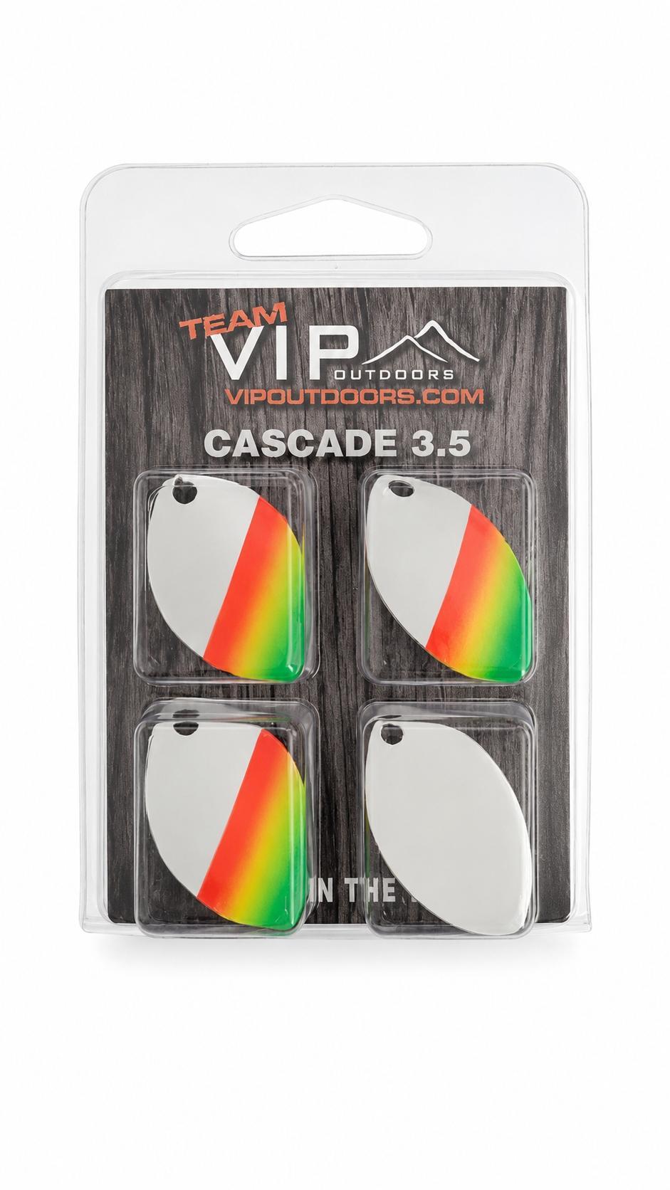 VIP Outdoors #3.5 Cascade Spinner Blade 4Pack