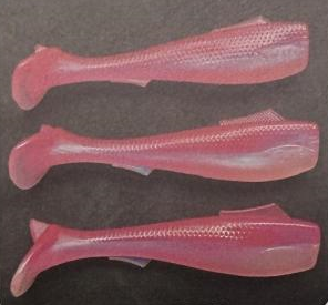 VIP Outdoors 3.5" Swim Bait Pearl Pink