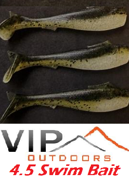 VIP Outdoors 4.5" Swim Bait Chicken OAC