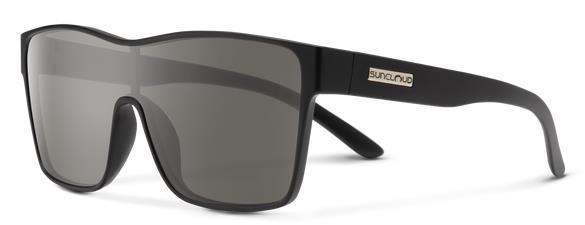Suncloud Biff Matte Black Frame Polarized Gray Lens
