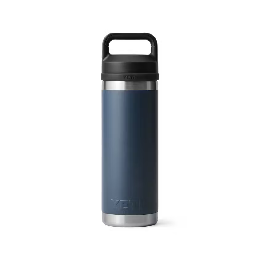 YETI RAMBLER 18OZ BOTTLE CHUG NVY