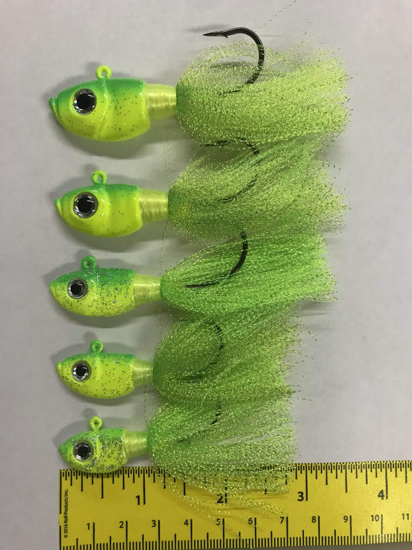 BNR WALLEYE JIG DIRTY LEMON 1/2OZ