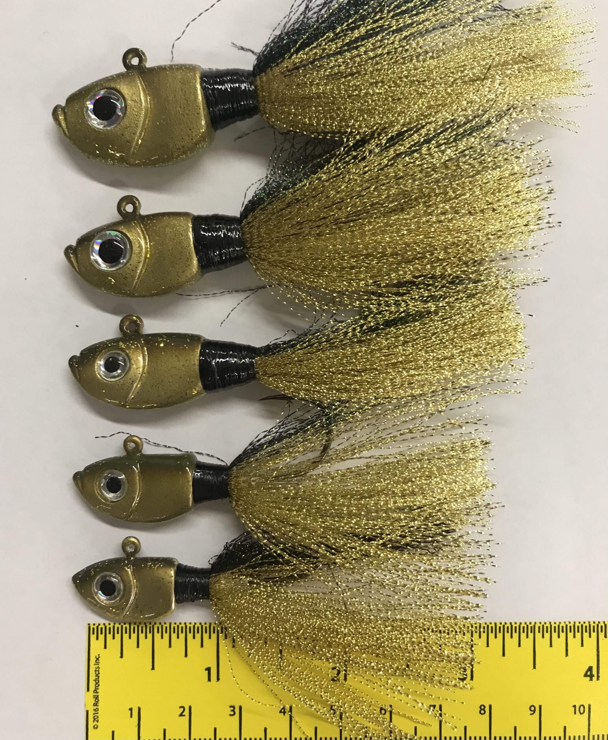 BNR WALLEYE JIG GOLD DIGGER 5/8