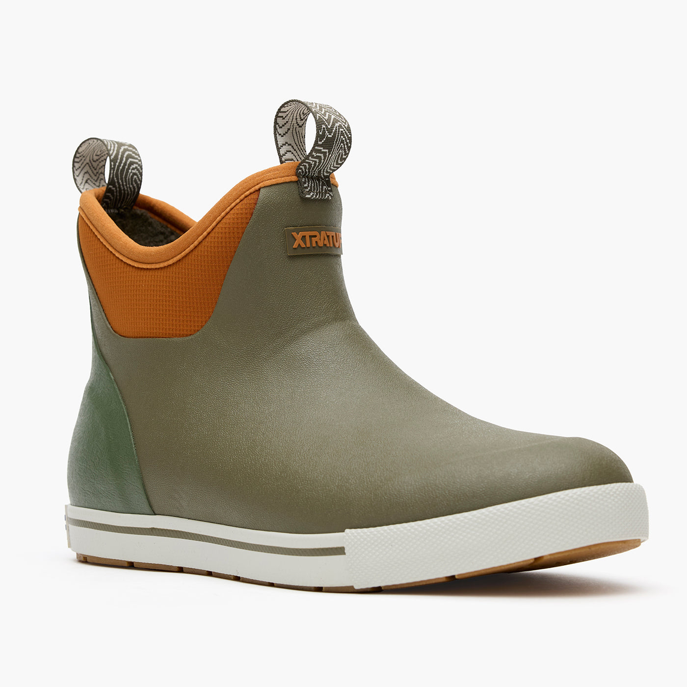 Xtratuf Camp Fleece Lined 6 in Ankle Deck Boot Men's