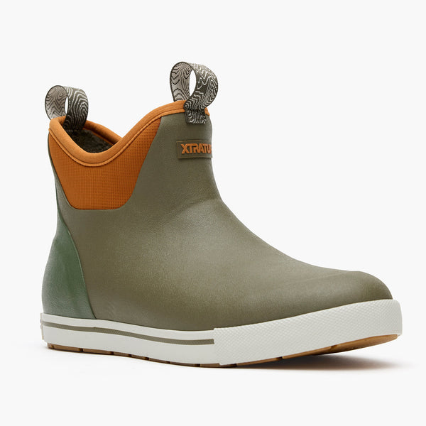 Xtratuf Camp Fleece Lined 6 in Ankle Deck Boot Men's