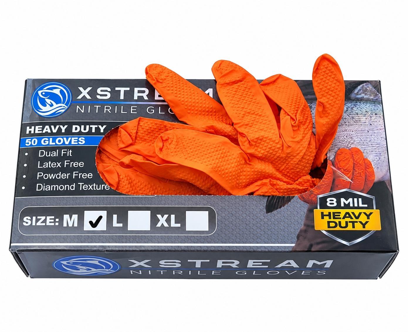 Xstream Nitrile Gloves 50 Pack
