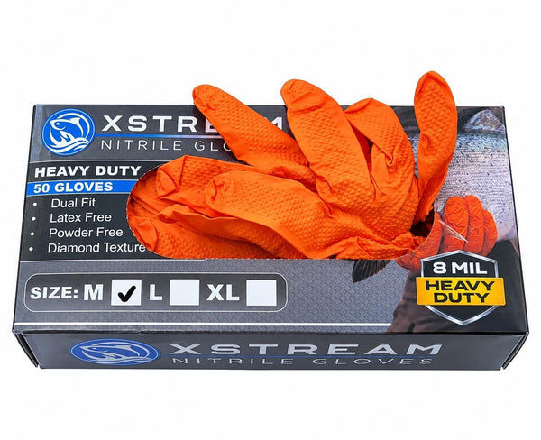 Xstream Nitrile Gloves 50 Pack