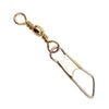 Eagle Claw Barrel Swivel W/Safety Snap