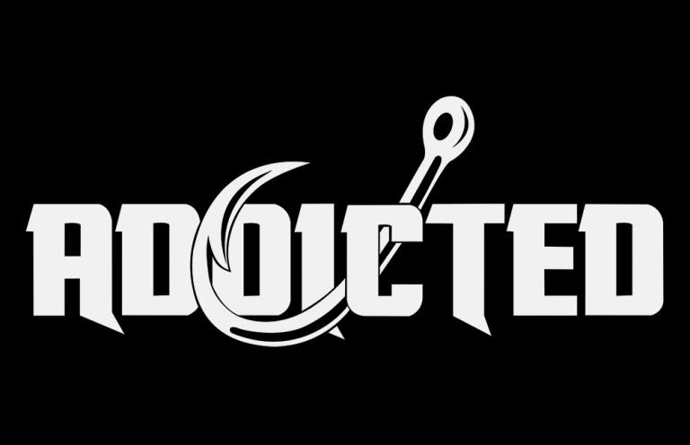 Addicted Fishing Boat Decal