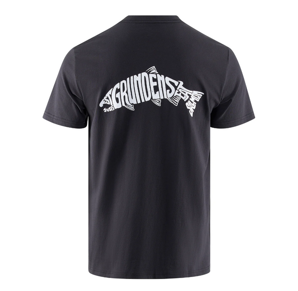 Grundens Salmon Eat Your Words HD Pocket Tee
