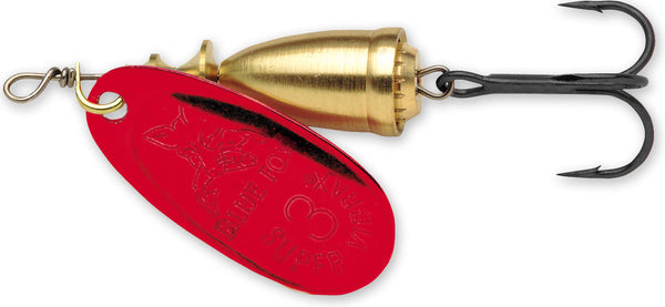 XXB Blue Fox Bleeding Vibrax Spinner 1 ZZZ