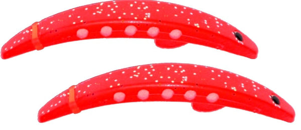 Brad's Super Bait Unrigged (2 Pack), Hot Tamale