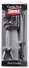 Rapala Combo Pack 6 1/2 Pliers / Falcon Fillet Knife / Clipper/ Sheath
