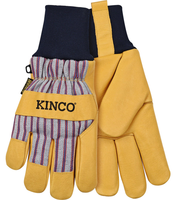 Kinco Lined Premium Grain Pigskin Palm with Knit Wrist
