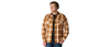 Carhartt Men's Montana Rugged Flex Relaxed Fit Lightweight Long-Sleeve Snap-Front Plaid Shirt