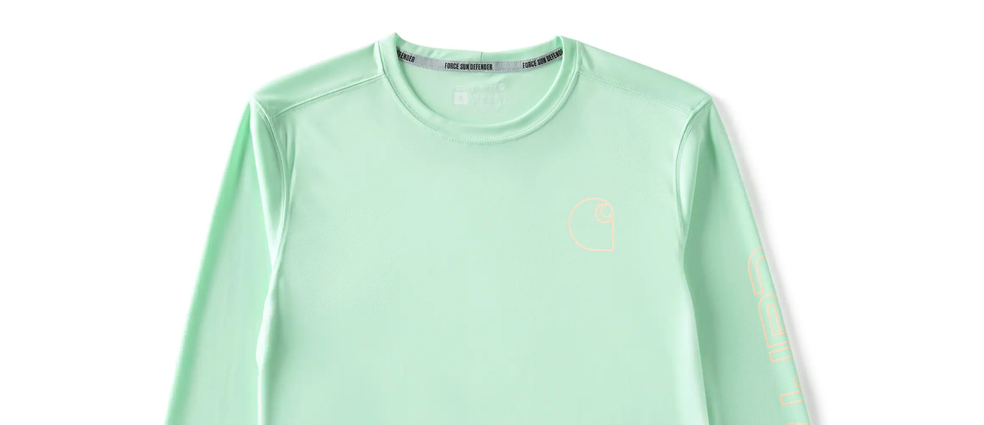Carhartt Force Sun Defender Lightweight Long-Sleeve Logo Graphic T-Shirt