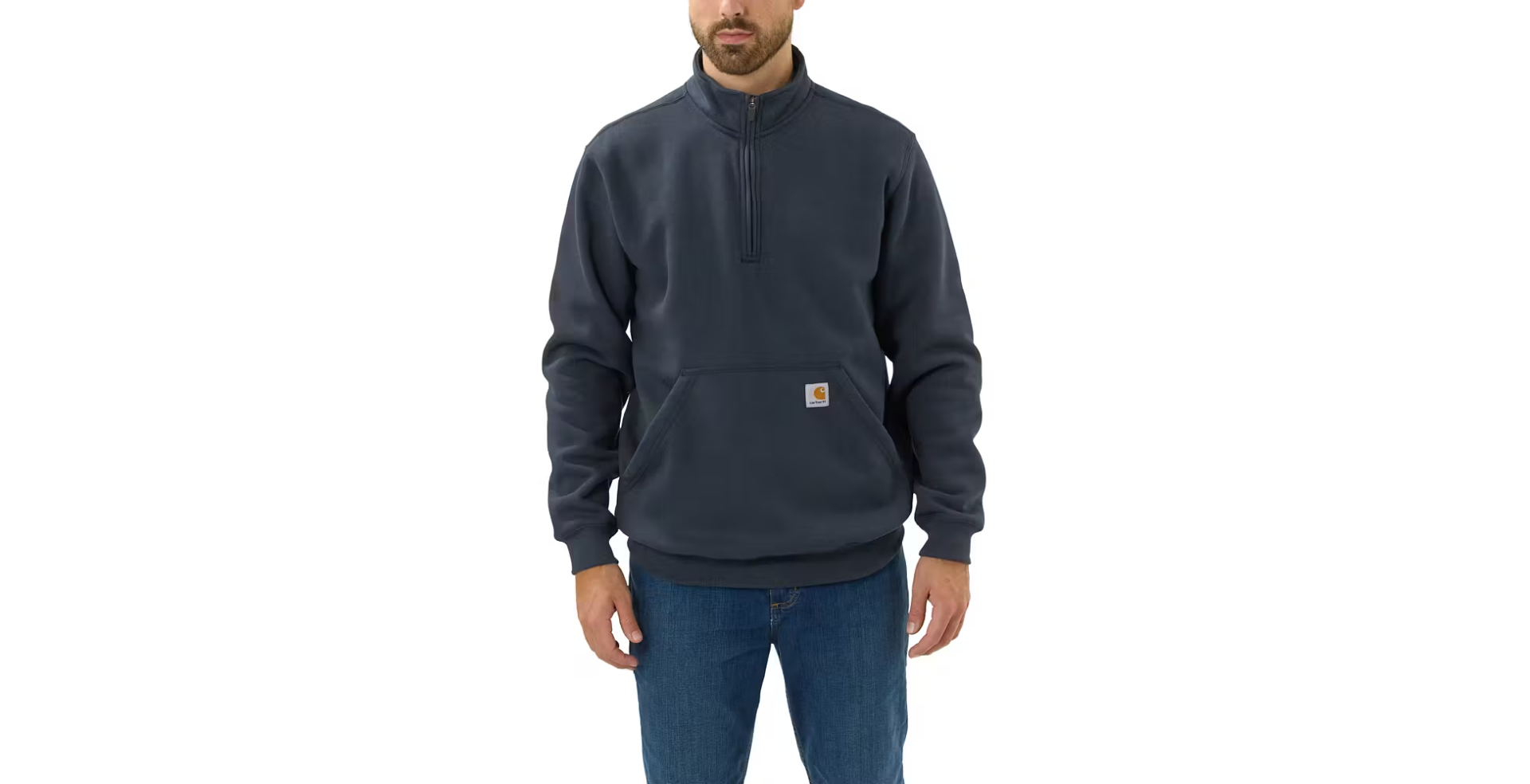 Carhartt Marquette 1/4-Zip Mock-Neck Sweatshirt Men's