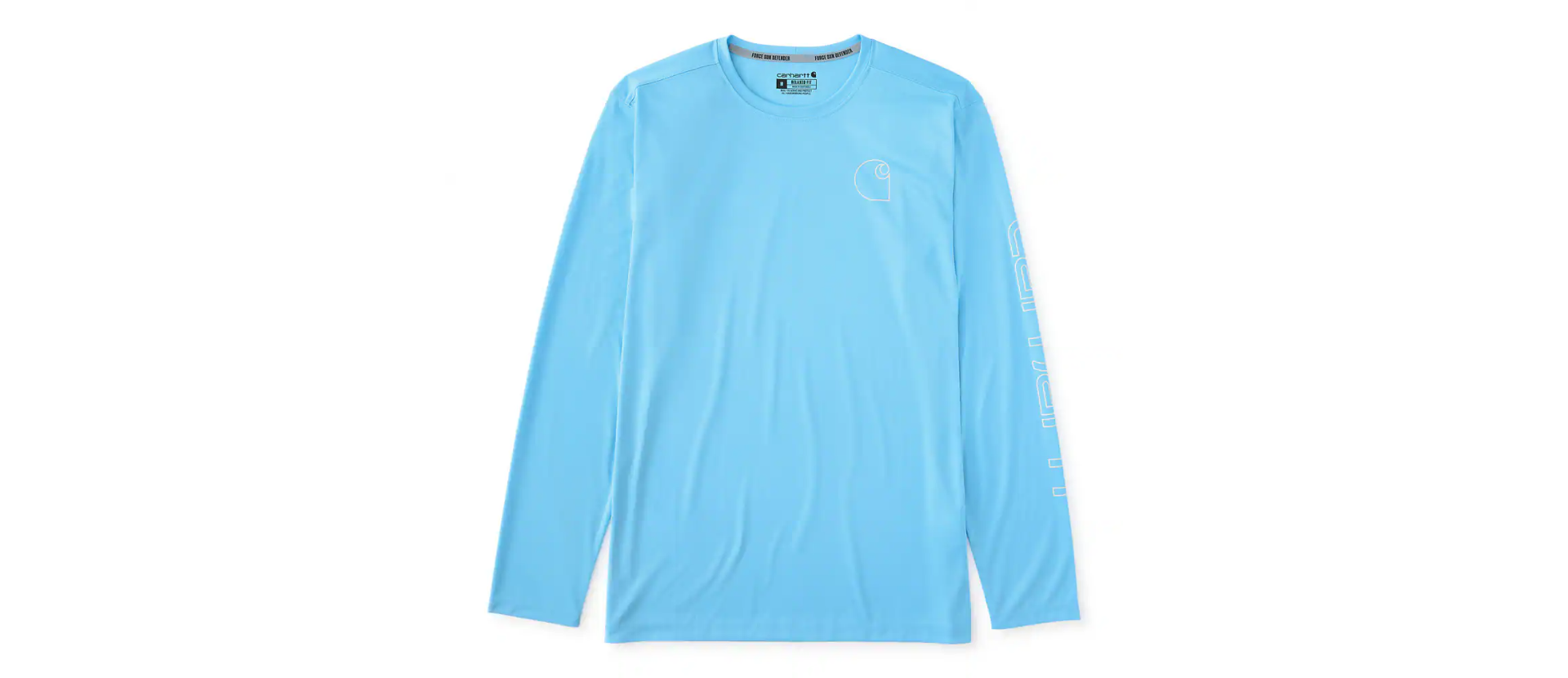 Carhartt Force Sun Defender Lightweight Long-Sleeve Logo Graphic T-Shirt