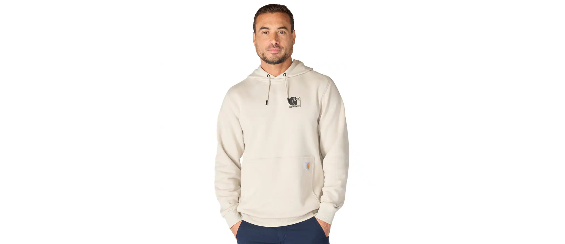 Carhartt Men's Force Relaxed Fit Lightweight Logo Graphic Sweatshirt