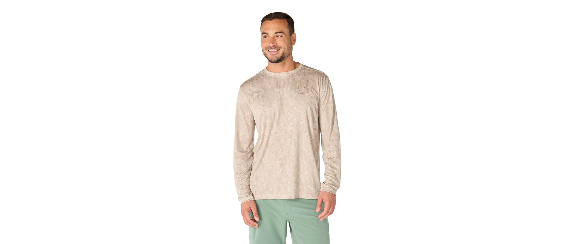 Carhartt Force Sun Defender Relaxed Print LS T-Shirt Men's