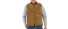 Carhartt Relaxed Fit Firm Duck Insulated Rib Collar Vest Men's