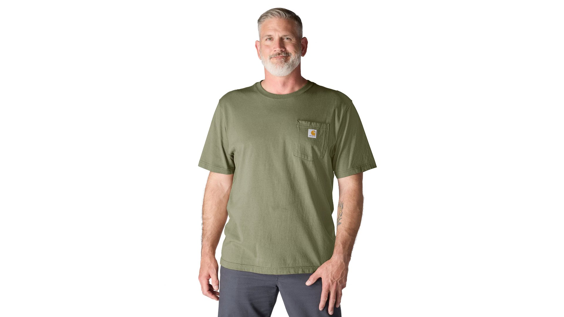 Carhartt Men's Loose Fit Heavyweight Short-Sleeve Pocket T-Shirt