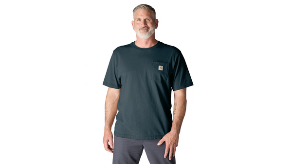 Carhartt Men's Loose Fit Heavyweight Short-Sleeve Pocket T-Shirt