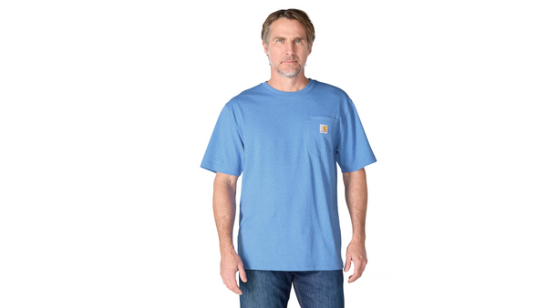 Carhartt Men's Loose Fit Heavyweight Short-Sleeve Pocket T-Shirt