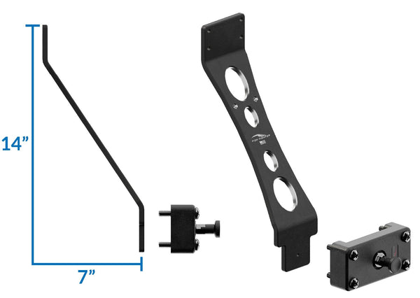 Fish Fighter 14″ x 7″ Quick Release™ Rod Riser (QRS)