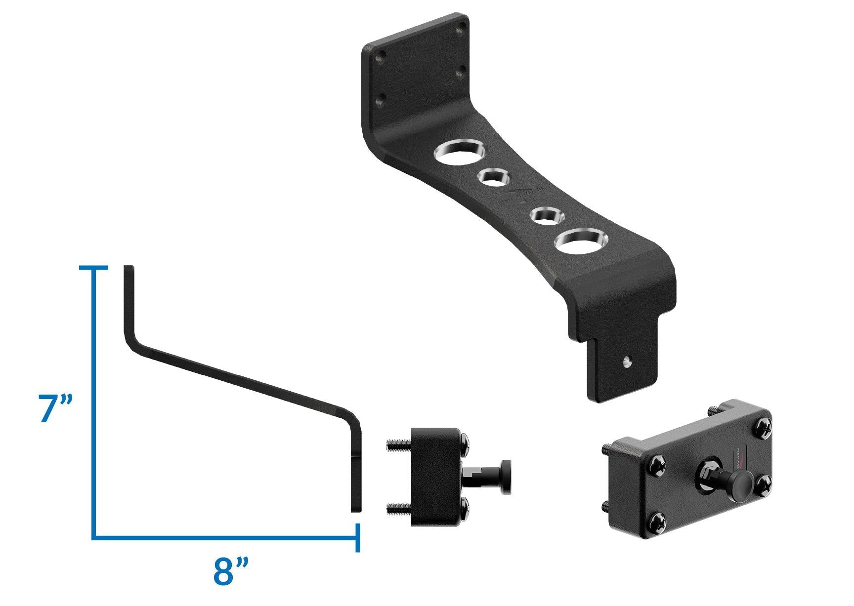 Fish Fighter (QRS)Quick Release 7x8 Rod Riser . Sold Each (3Lbs) (Box#19 13