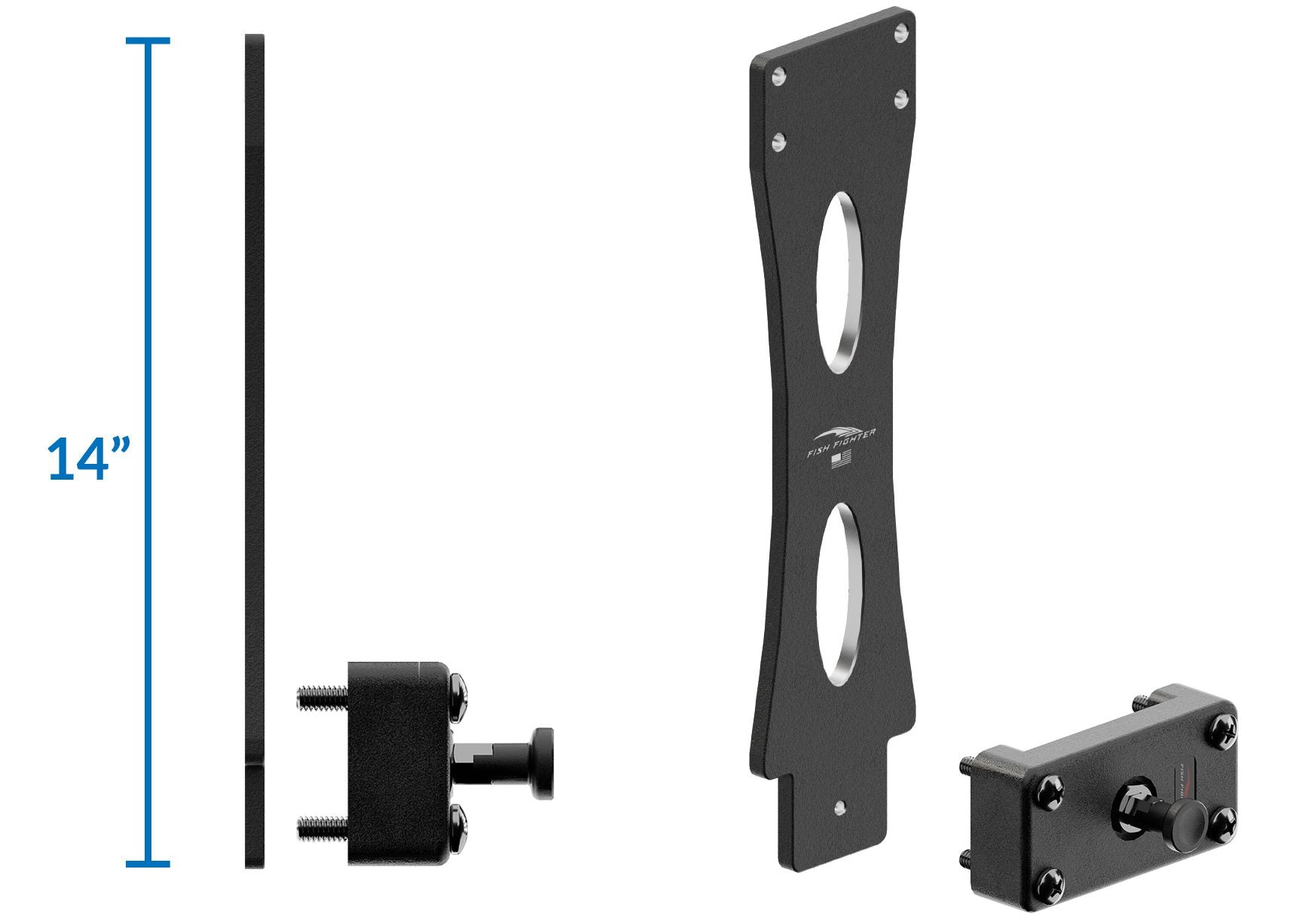 Fish Fighter 14″ - Quick Release System (QRS) - Rod Riser