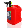 Scepter 5 Gallon Smart Control Dual Handle Gas Can Fscg571W Red Fuel Container