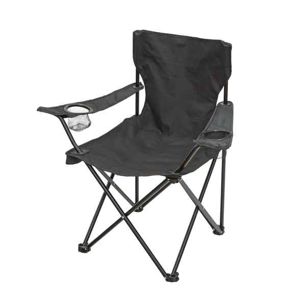 Stansport Folding Arm Chair with Dual Cup Holders
