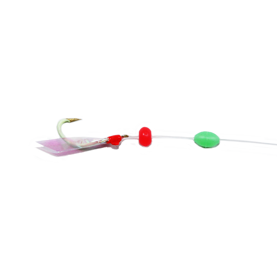 Ahi USA Glow Hook Rainbow Skin Sabiki SB-202GH