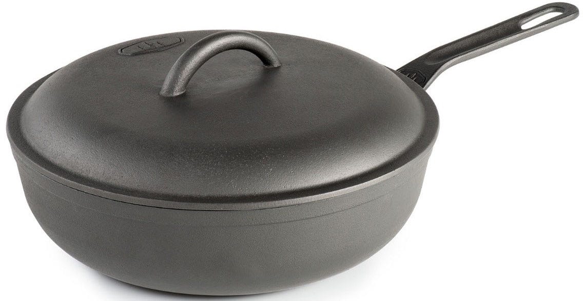 Guidecast Deep Cast Iron Skillet – Gsi | Fisherman's marine