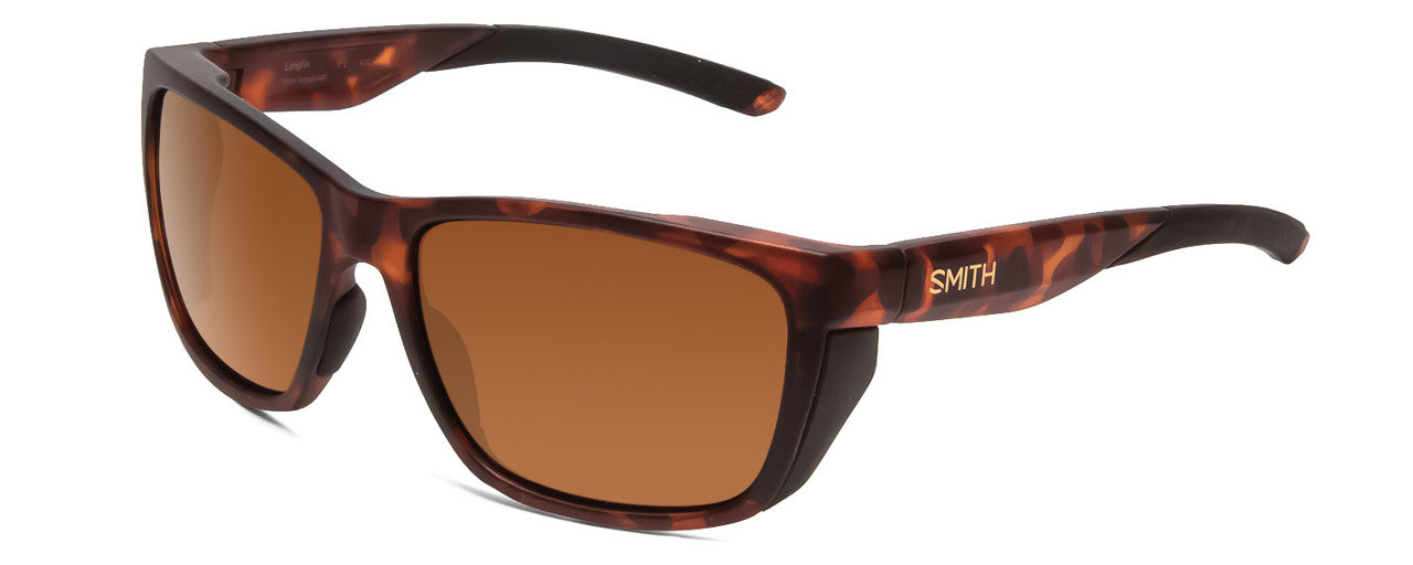 Smith Longfin Unisex Rectangle Sunglasses Tortoise