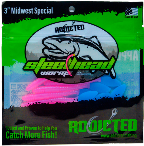 Addicted Fishing Sloppy Smith Worms - 3