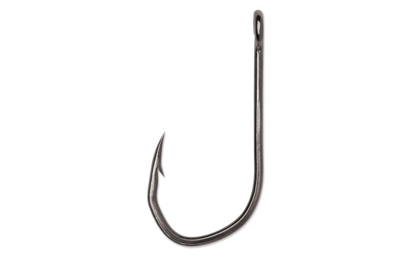 Techset Siwash Hooks Open Eye Needle Point 1X Black Nickel 4 6Pk 6PK