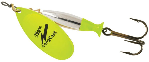 Mepp's Glo LongCast Spinners