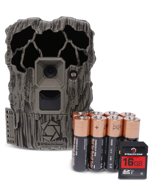 Stealth Cam QS20NG “No Glo” Trail Camera Combo Pack