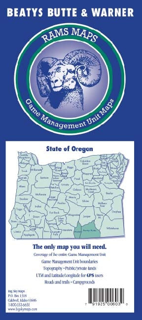 Rams Oregon Game Management Unit Maps
