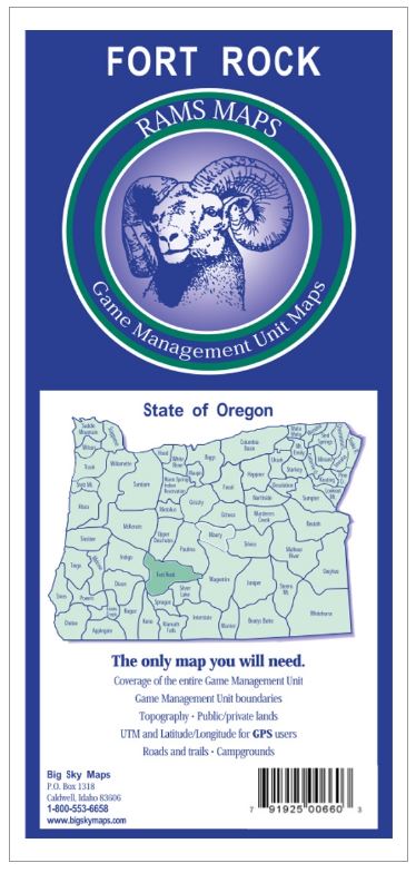 Rams Oregon Game Management Unit Maps