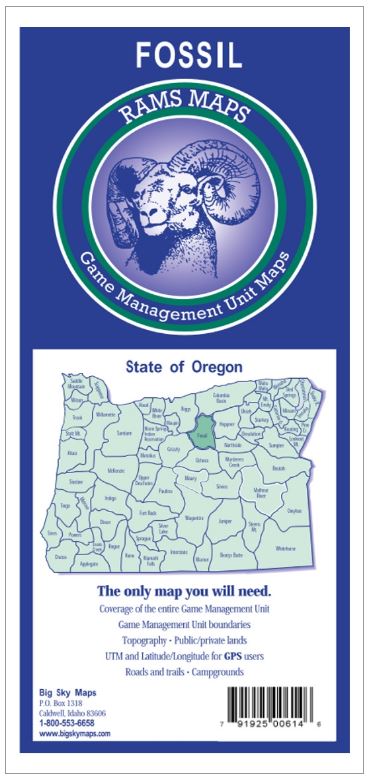 Rams Oregon Game Management Unit Maps
