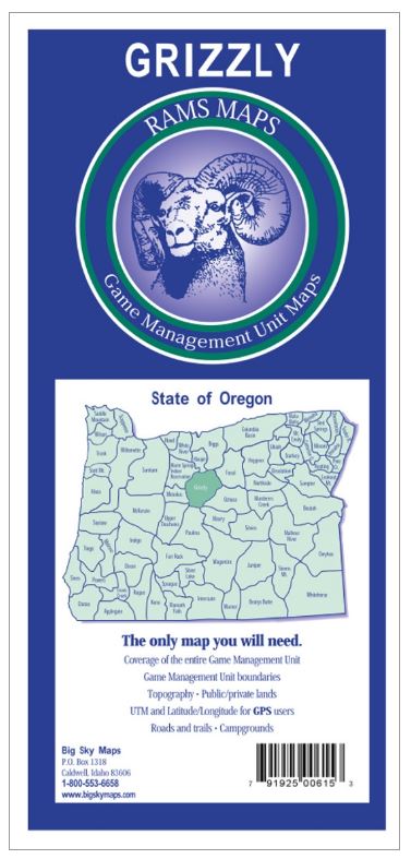 Rams Oregon Game Management Unit Maps