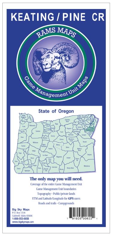 Rams Oregon Game Management Unit Maps